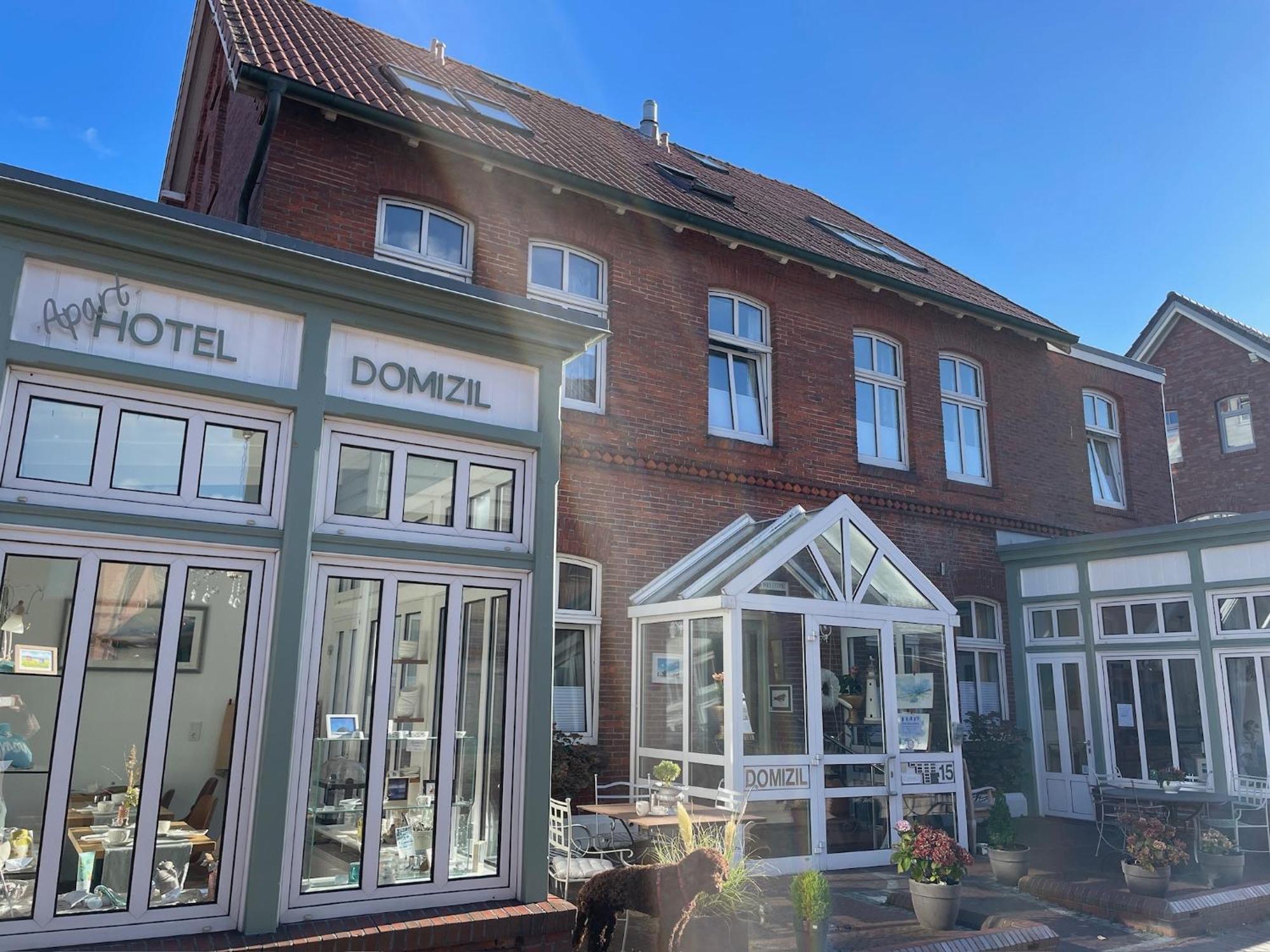 Aparthotel Domizil Borkum Buitenkant foto